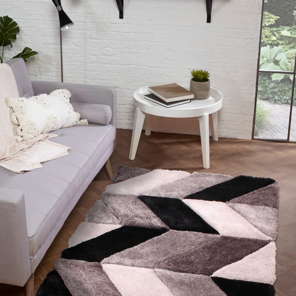 Blazon rugs in Grey by URCO